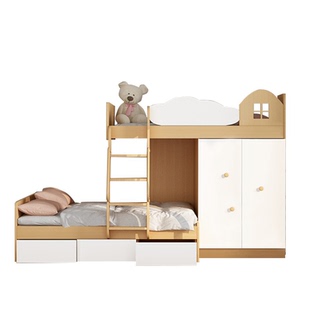 考拉森林交错式上下床小户型儿童床错位型上下铺双层床高低子母床