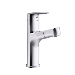 KOHLER/科勒卫生间浴室洗脸盆台盆抽拉式冷热水龙头K-31341T-4-CP