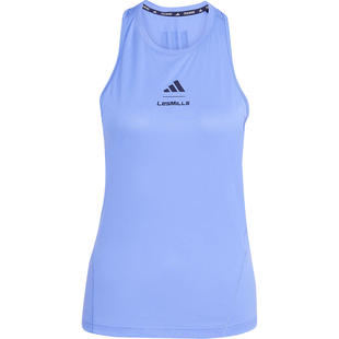 Adidas/阿迪达斯正品LES MILLS W G TK女士运动透气T恤背心KD4356