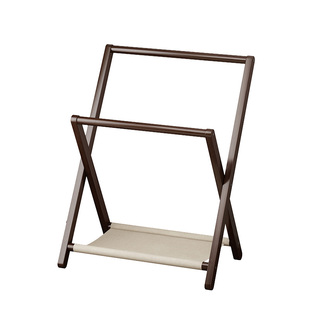 挂衣架落地卧室衣帽架折叠实木家用床头晚上睡觉放衣服架不占空间