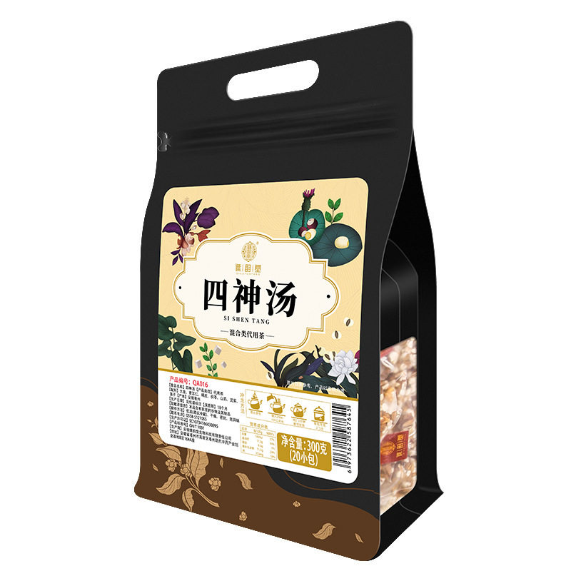 四神汤芡实山药茯苓莲子大麦薏苡仁健康养生茶谯韵堂官方正品