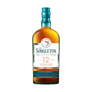 【进口】苏格登12年 单一麦芽威士忌500ml苏格兰高地产区洋酒