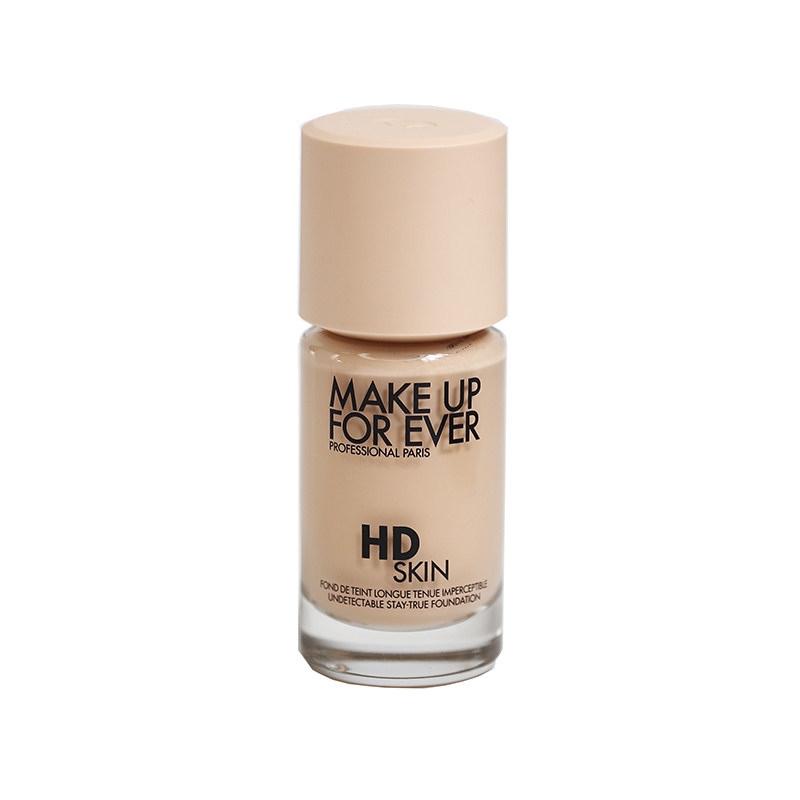 Makeup For Ever玫珂菲HD无痕仿真肌粉底液1R02妈生好皮1N06