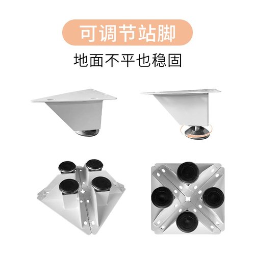 推拉玻璃门文件柜可调节站门财务脚柜脚调节凭证移站可