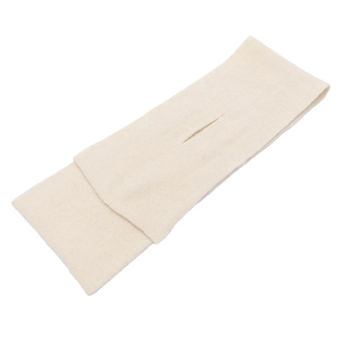 啄木鸟绵羊绒围巾女短款秋冬季护颈保暖穿孔百搭纯色针织小围脖男