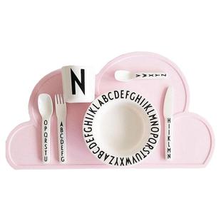 包邮 婴儿儿童云朵食品级硅胶餐垫简约宝宝就餐盘耐高温桌垫家用