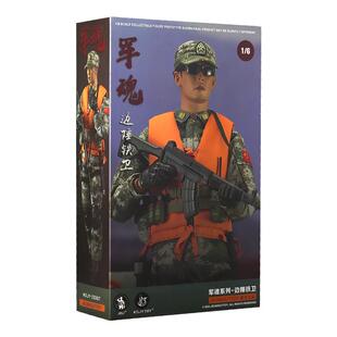 JEU旧义中国边防战士1/6兵人手办模型 23007军魂边陲铁卫可动人偶