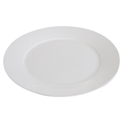 纯白陶瓷凉菜盘子商用批发餐盘