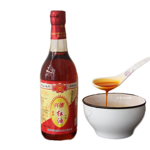 中辣型 兴德牌红油辣椒油 香辣油 四川营山特产南充包 450ml 辣油