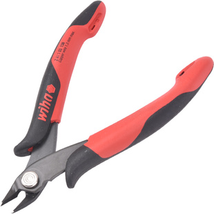 WIHA威汉电子钳德国进口迷你小斜口钳薄刃剪线钳水口剪钳工具