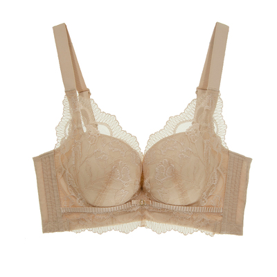 花漾薄下厚聚拢无钢圈内衣