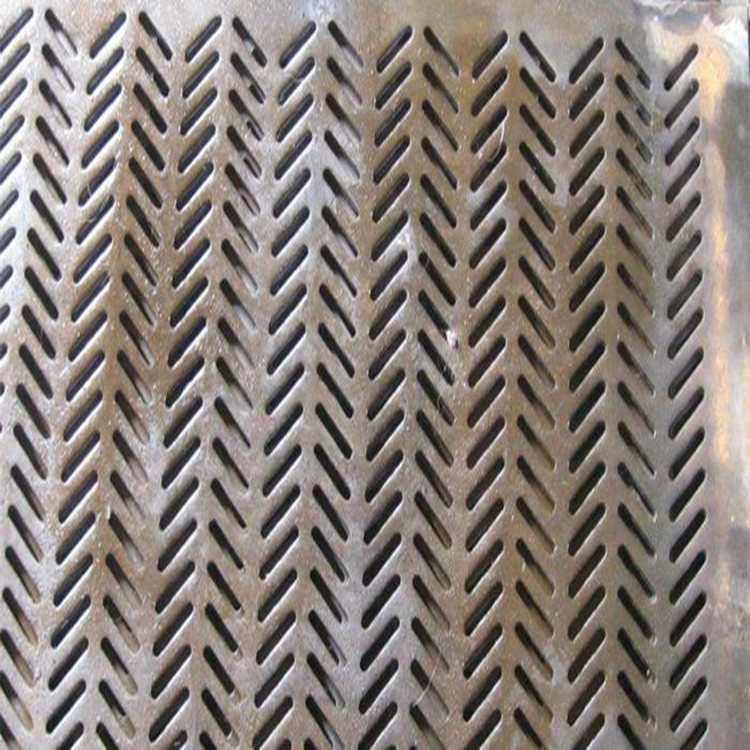 八字形过滤镀锌洞洞板冲孔网铜镍筛网菱形圆孔罩音响网圆孔金属