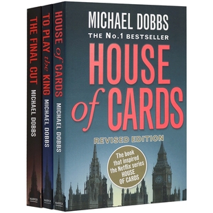 正版 纸牌屋三本套装 英文原版 House of Cards 1-3册 全英文版 美剧原著小说 经典政治书籍 进口英语书 迈克尔道布斯