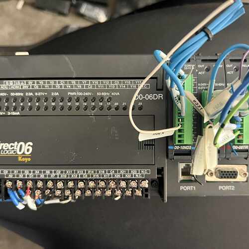 溢价-光洋PLC D0-06DR 带模块D0-10ND3 D0-0