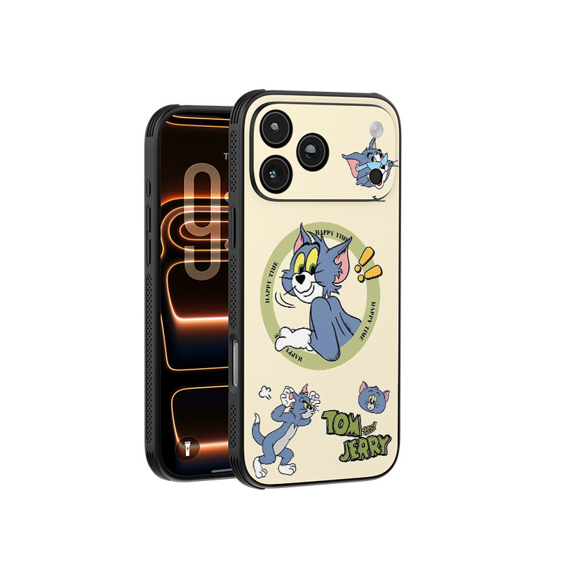 PQUE汤姆圈圈iPhone18promax手机壳苹果高端17promax防摔16保护套14plus全包17Air新年苹果15高档手机保护套