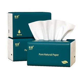 760张家用抽纸整箱批发实惠厕纸擦手纸餐巾纸抽卫生纸两大包