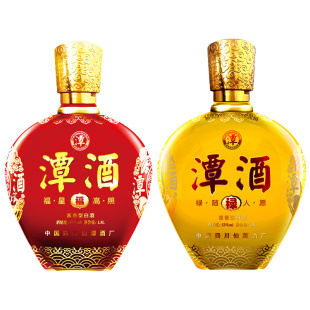 【老产品】潭酒福禄潭53度酱香型白酒约3斤装大坛酒纯粮食酒