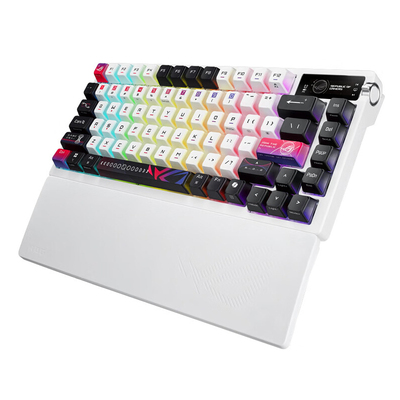 硬件茶谈 ROG夜魔X无线三模机械游戏电竞RGB NX V2热插拔客制键盘