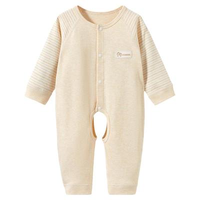 婴儿连体衣四季纯棉开裆打底哈衣