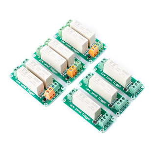1 2 路5V/12V/24V低电平触发固态继电器模块直流控直流单相器