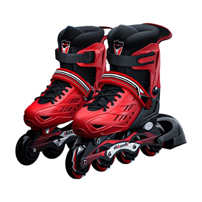 迪卡仕轮滑鞋八轮全闪