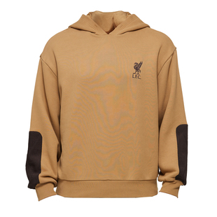 【官方正版】拜仁足球俱乐部丨秋冬新款深棕简约帽衫休闲百搭卫衣