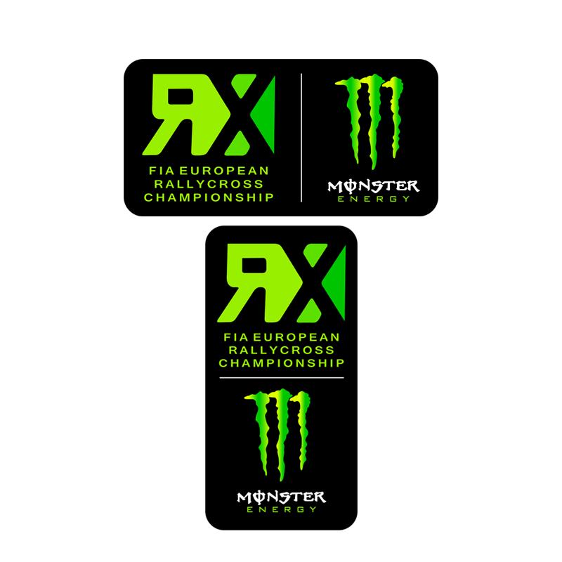 FIA魔爪品牌赞助商反光贴
