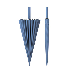 24骨长柄雨伞男士加大号加厚加固自动女结实防风暴雨专用定制LOGO