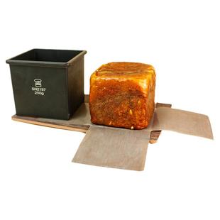 三能碱水吐司盒油布不沾防腐蚀油布450克不沾吐司盒250g小吐司盒