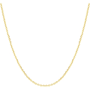 周六福黄金项链5G计价足金素链O字链锁骨链女款新年礼物