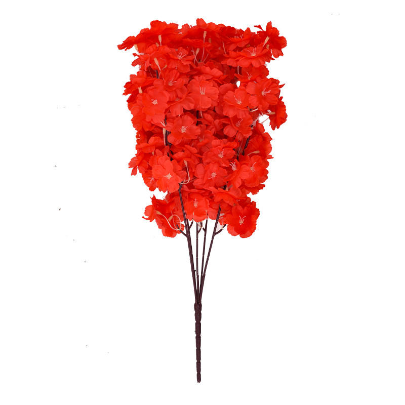 仿真樱花枝桃花枝假花吊顶装饰