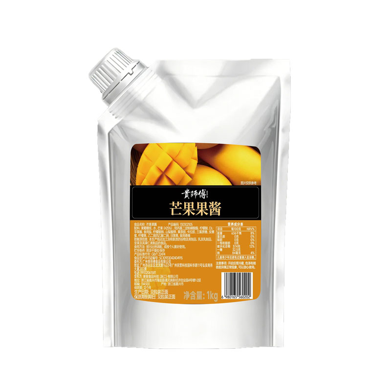 贵师傅芒果果酱袋装1kg