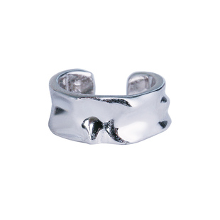 纯银耳夹男女无耳洞耳廓耳骨夹气质情侣饰品小众简约痞帅银饰潮人