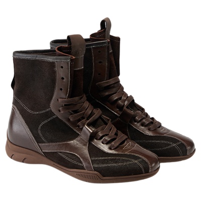 fed复古赛车靴冬季新款女靴软底拳击靴运动短靴女款S1009-ZCA311