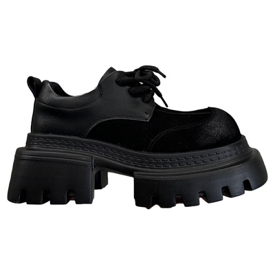 休闲鞋百搭加绒鞋秋冬美拉德系