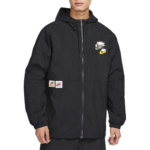 Nike/耐克官方正品LIGHTWEIGHT 男子宽松连帽梭织夹克 DV3313-010