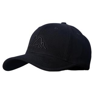 21cm加宽檐硬顶棉山峰刺绣棒球帽帽子男女硬顶有型鸭舌帽加大头围