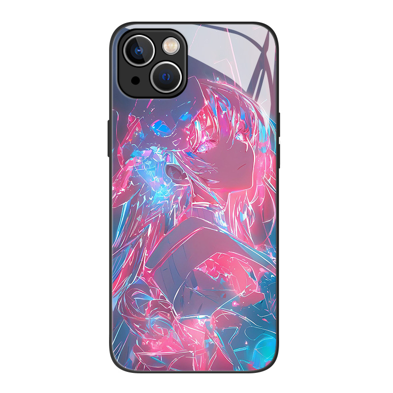 闪光少女适用小米15手机壳14男k80动漫k70二次元11ultra红米note13个性k60pro卡通12s玻璃10新款k50高级感k40