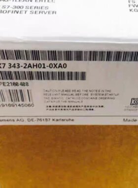 议价6ES7343-2AH01-0XA0西门子原装全新模块6ES7343-2AH01-0XA0