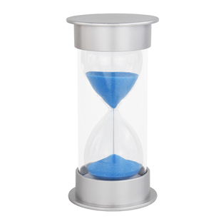 儿童沙漏计时器30分钟20时间半一小时漏斗漏沙防摔流沙瓶刷牙摆件