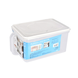 inomata日本进口冰箱收纳盒食品级保鲜盒水果蔬菜厨房储物盒带盖