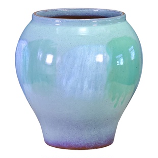 大口径枫树三角梅花盆陶瓷户外大号花盆冬青腊梅盆景透气粗陶花盆