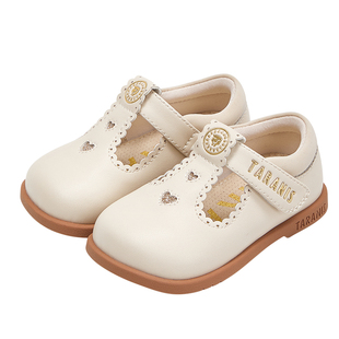 泰兰尼斯童鞋2026年春季新款女宝宝学步鞋女童小玛丽简约公主皮鞋