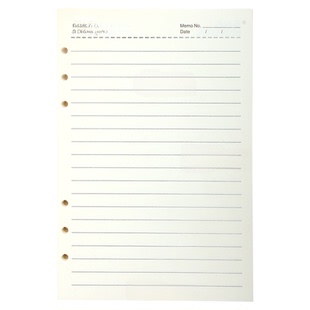 银杉公子a5活页纸记事本替芯加厚b5横线六孔6孔9孔20孔26大学生考研专用活页本内页办公日记本带内芯笔记本