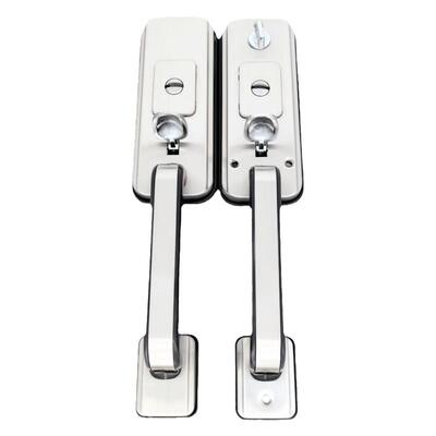 不锈钢按压铝合金大门锁23年品牌