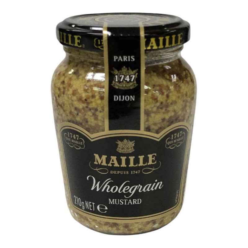 MAILLE金谷芥末酱210g酱类调料调味酱料拌饭酱料香港整粒开味罐装