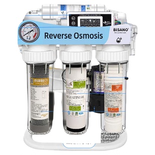 反渗透五级净水器大流量直饮家用厨下式通用滤芯diy组装纯水机