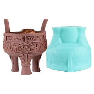 大克鼎慕斯模具硅胶蛋糕巧克力烘焙冰雕模具提拉米苏文创地标磨