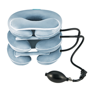 可孚颈椎牵引器家用医疗护颈治疗颈椎病专用矫正器老人充气颈托