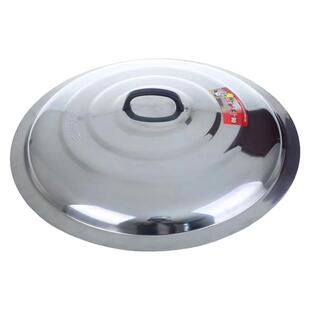 农村手柄新款柴火灶老式土灶大铁家用炒锅锅盖大码不锈钢大锅盖